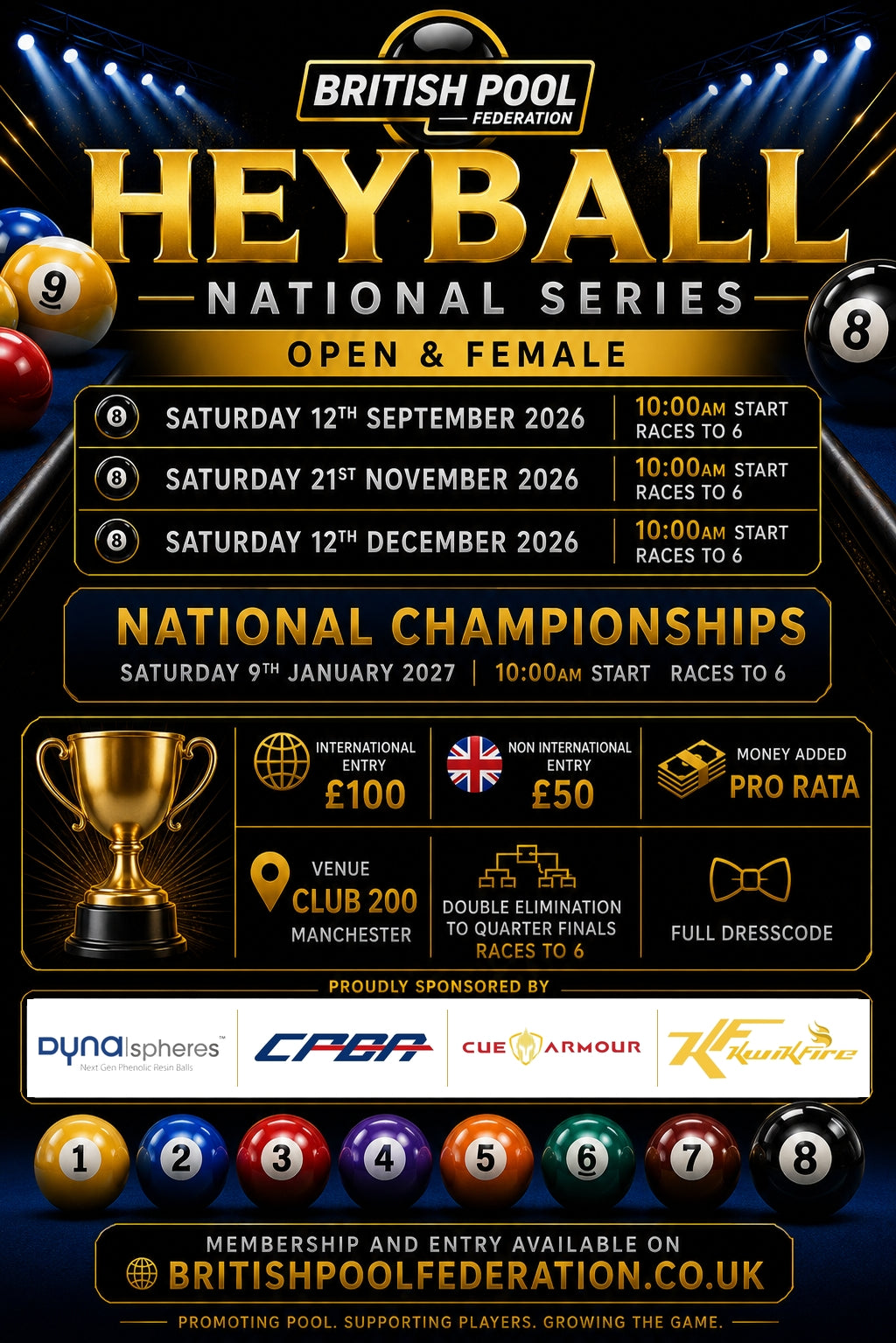 HeyBall Non International Female Entry