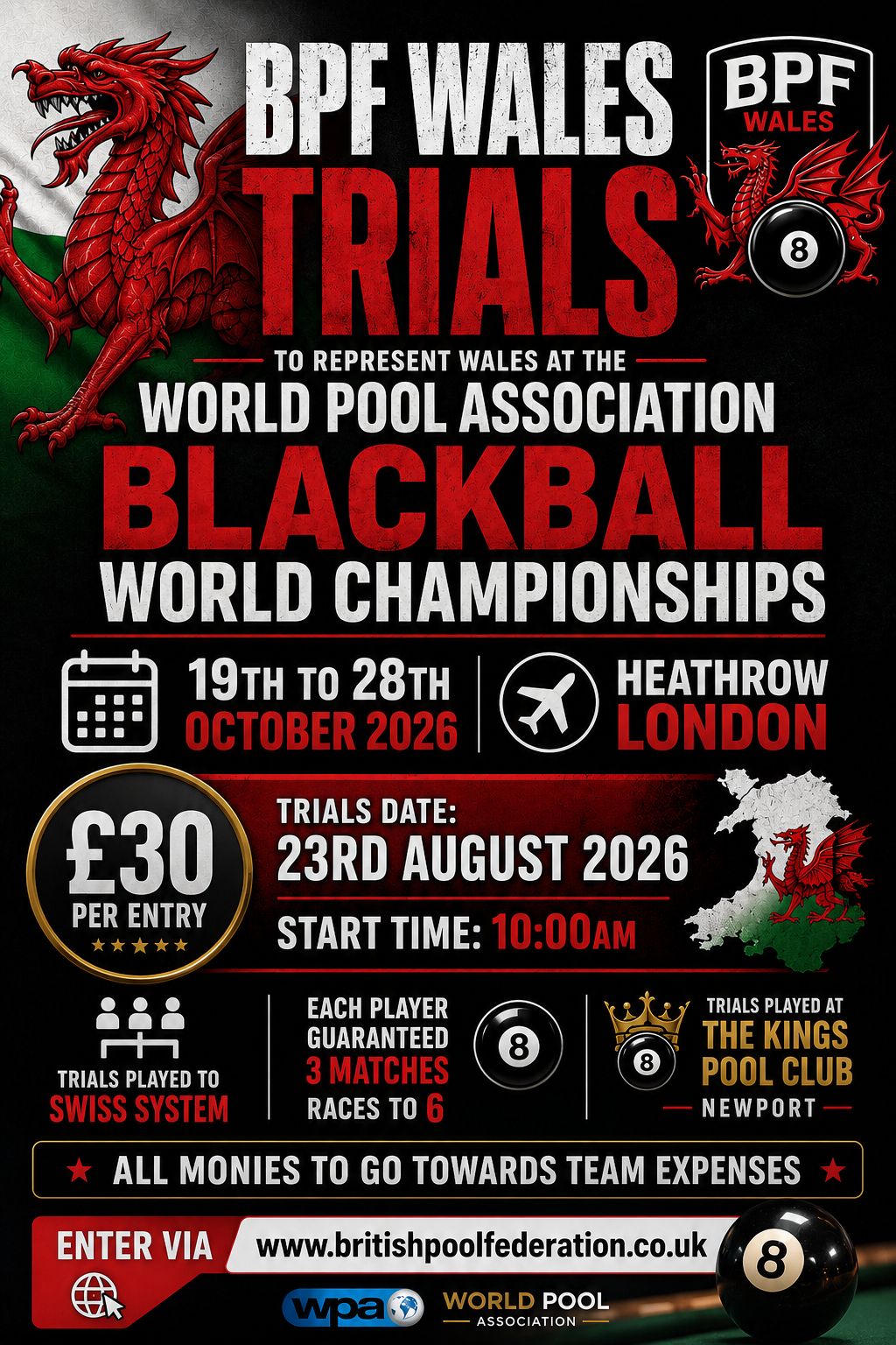 Wales Masters Trials