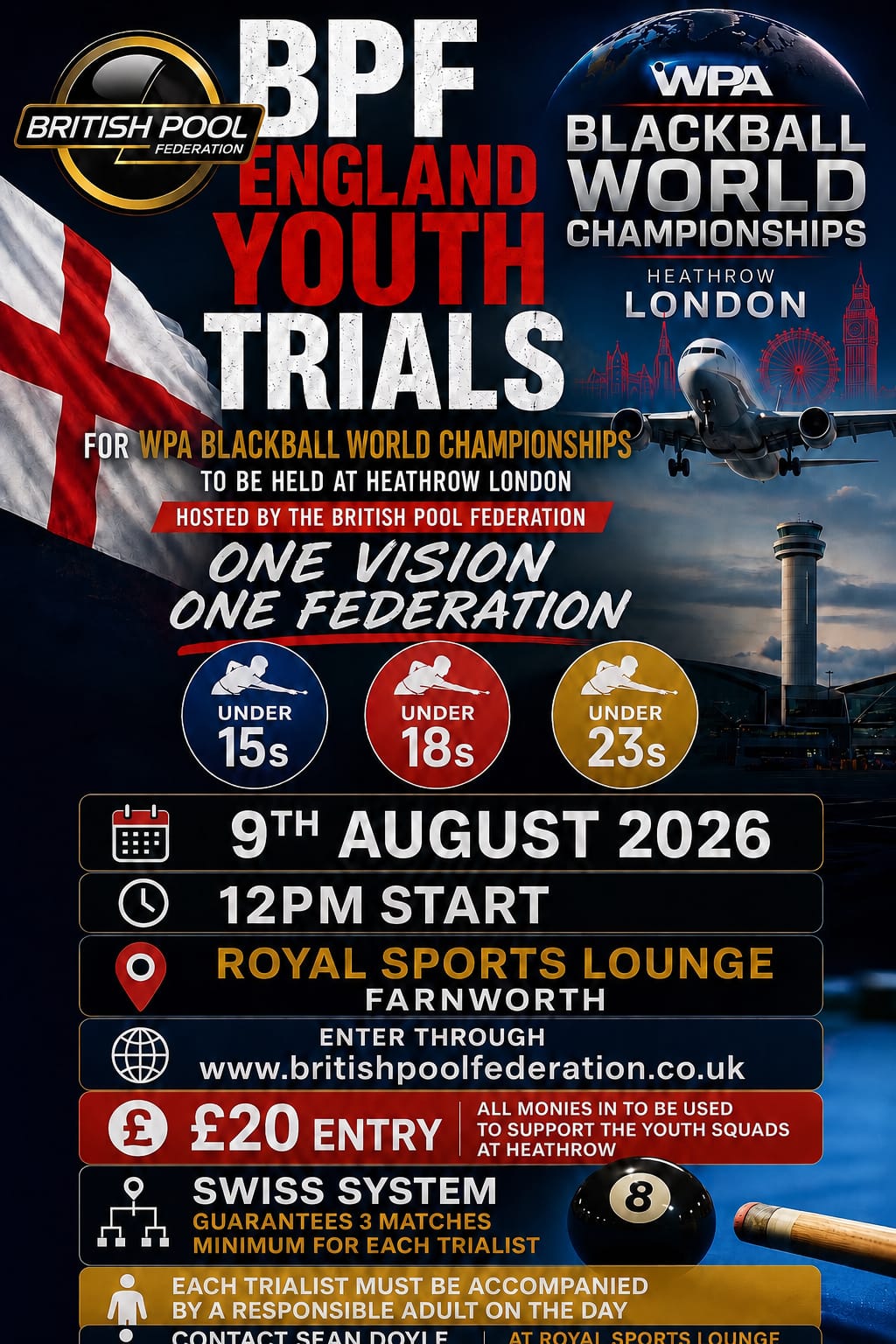 England U23 Heathrow Trials